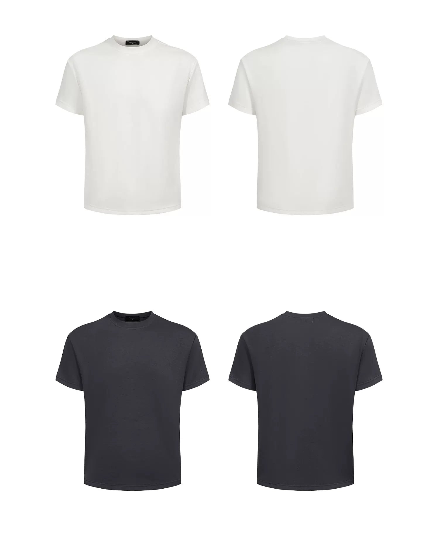 TERRAINCOGNITA Front Shoulder Cool High Elastic Round Neck Tee