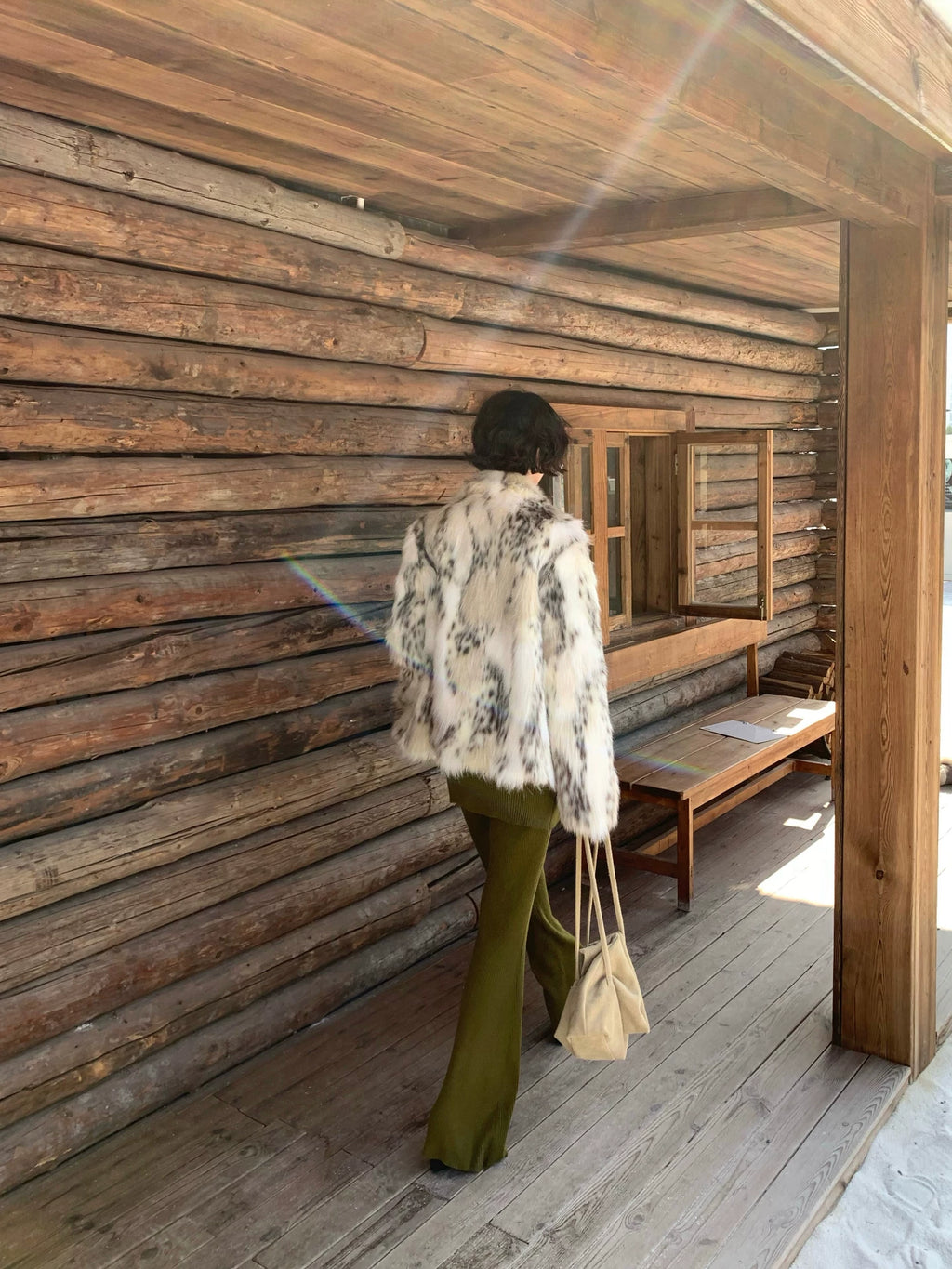 KELIFAN Eco-friendly Fur Coat