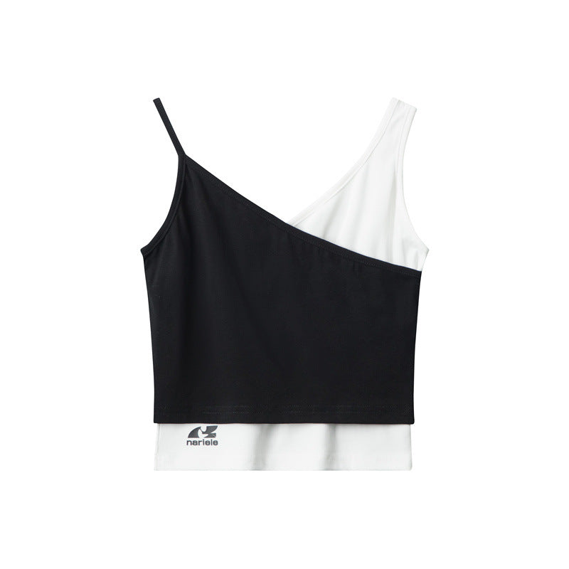 Nariele Spice Girls Short Contrast Sling Vest