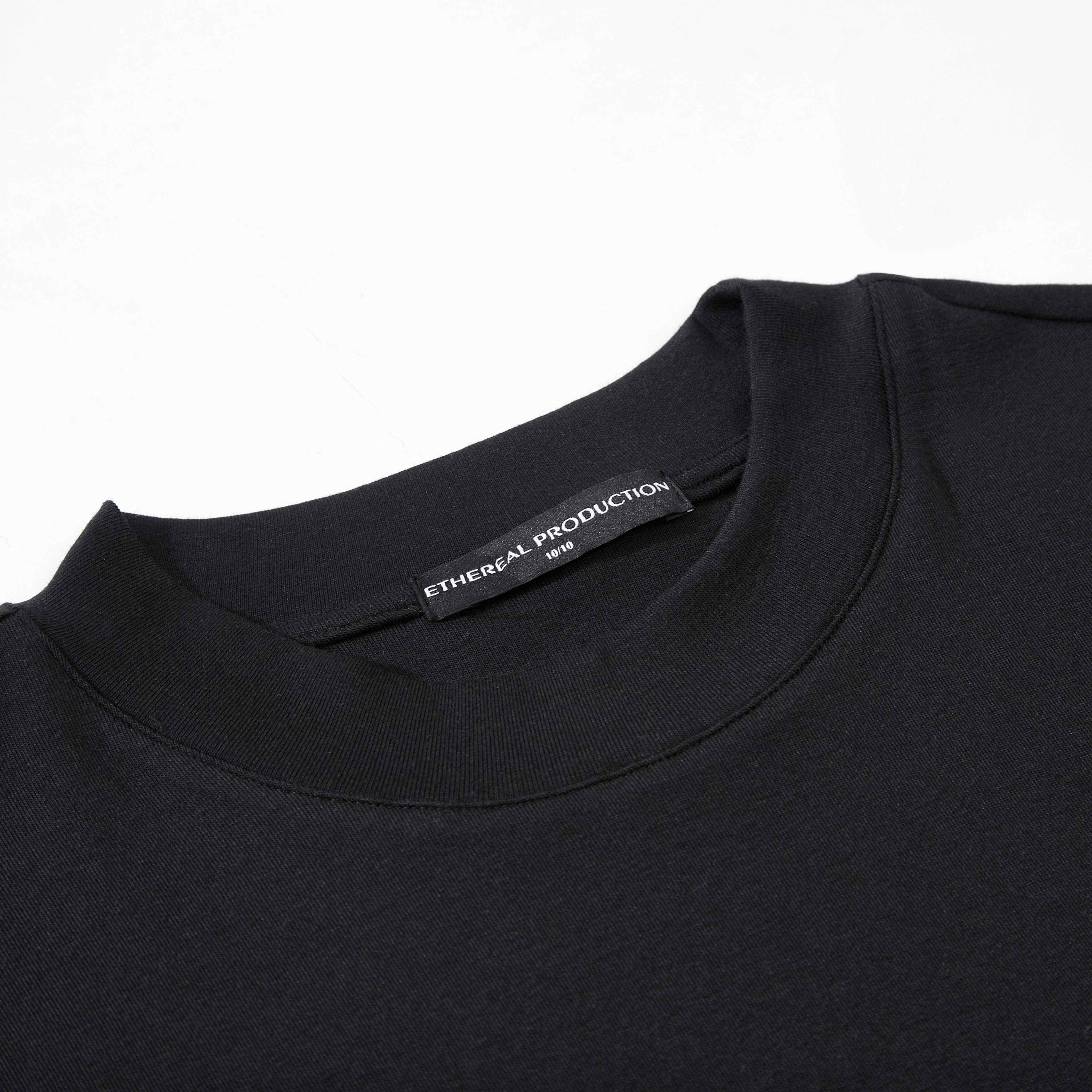 ETHEREAL High Elastic Front Shoulder Casual Tee