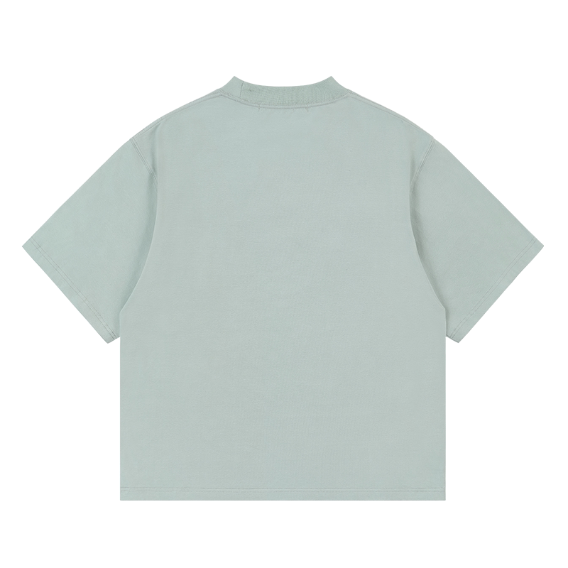 HEADACHE Simple Logo Pattern Print Casual Tee