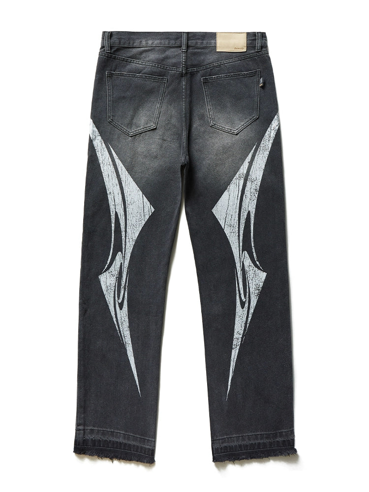 Remedy Trendy Retro Loose Straight Jeans