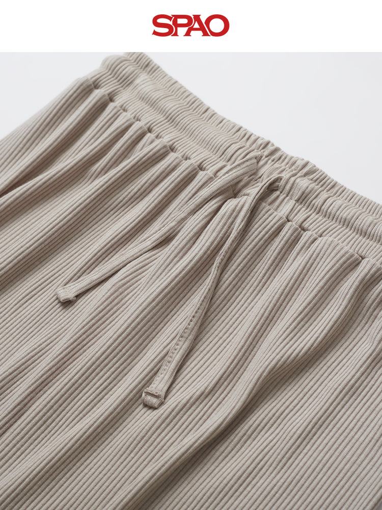 SPAO Korea Style Women Simple Loose Casual Pants SPMTF26G01