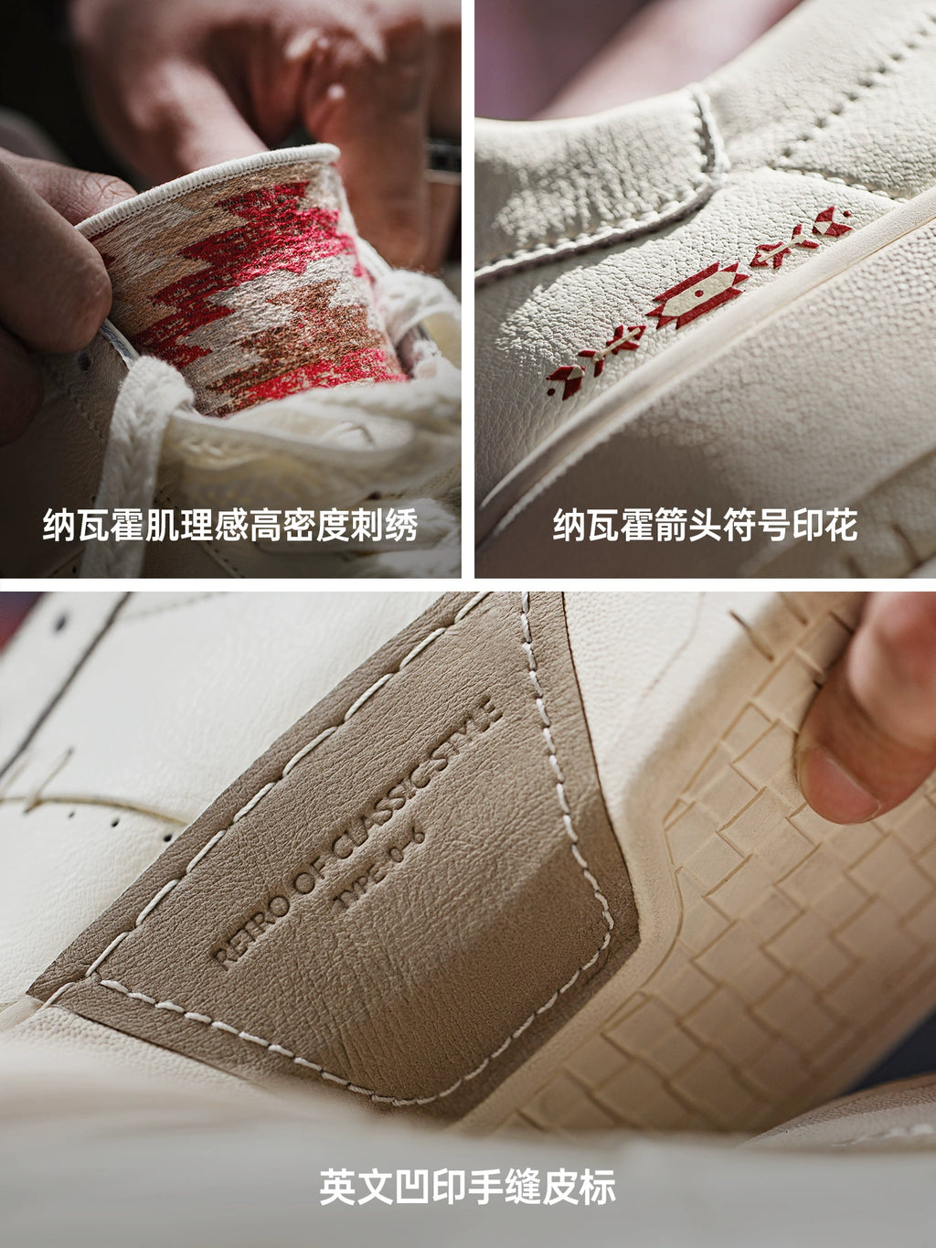 Madden Embroidered Platform Training Casual White Shoes