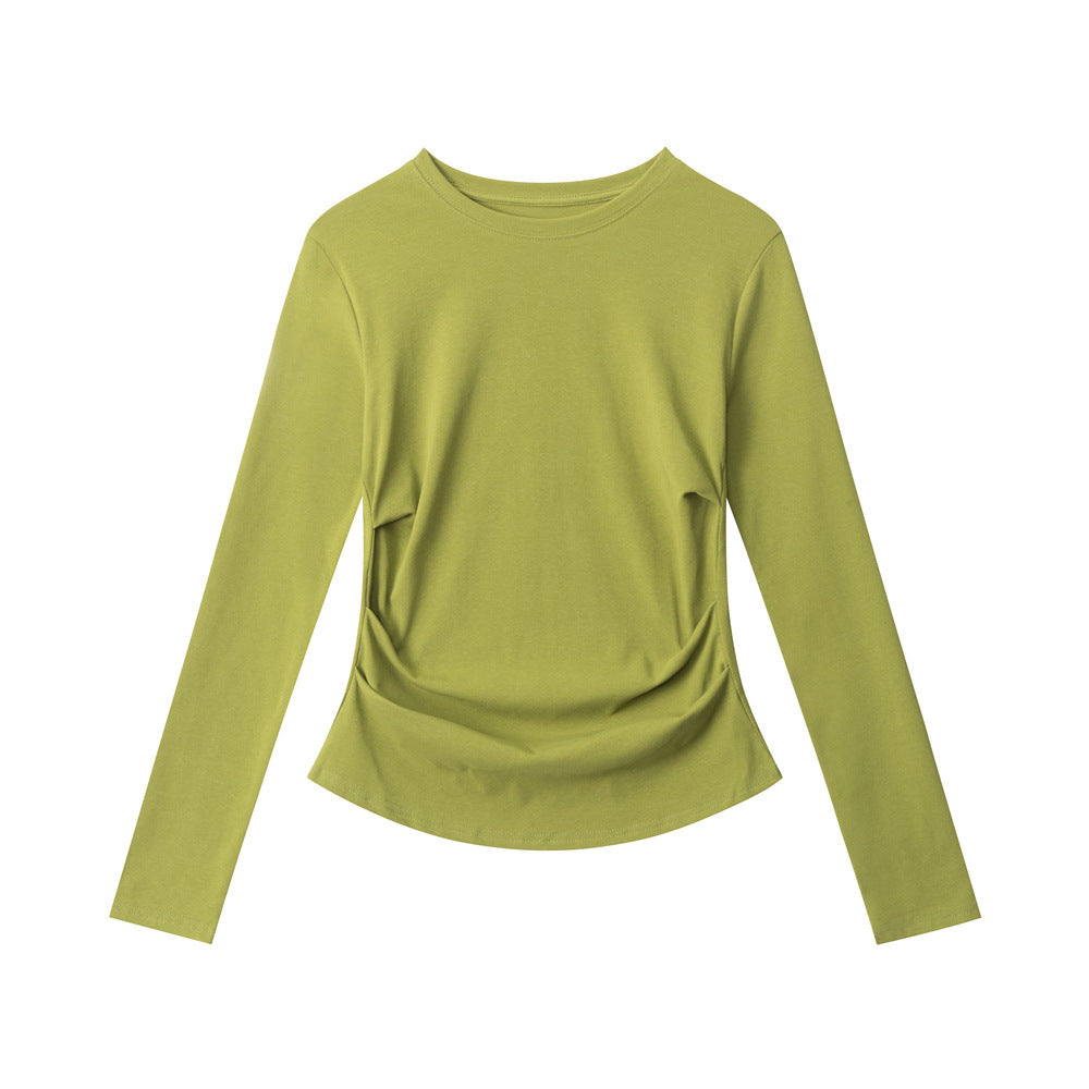 Nariele Waist Slim Slim Short Long Sleeves