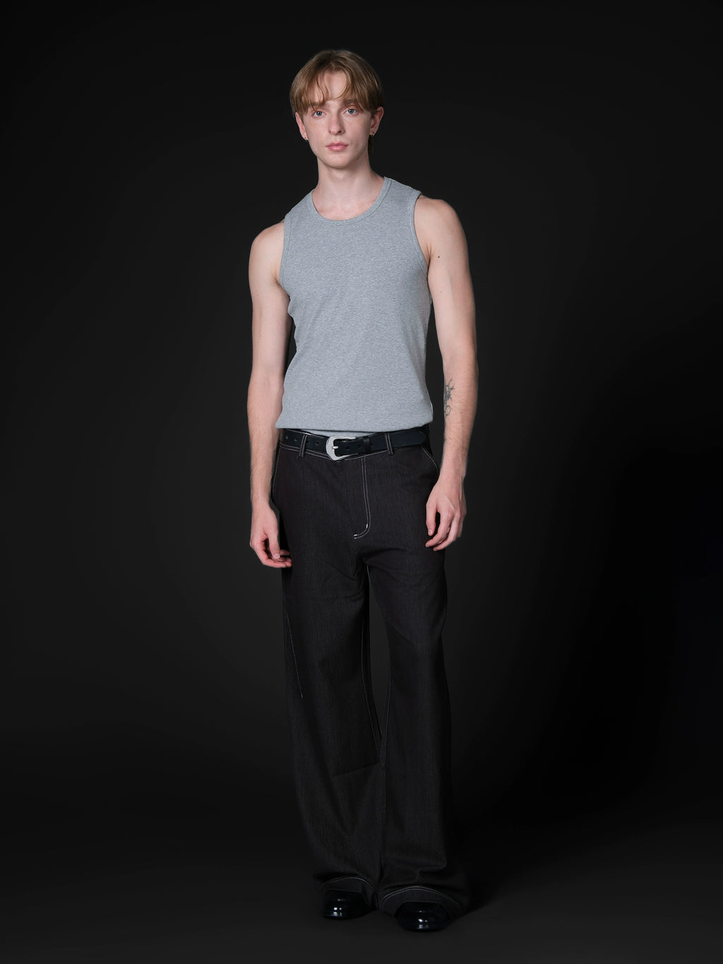 Set for Life Elastic Ribbed Base Bottom Vest