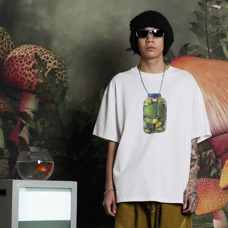 Wang Youbing Studio! Pickle 220g 100% Cotton Tee