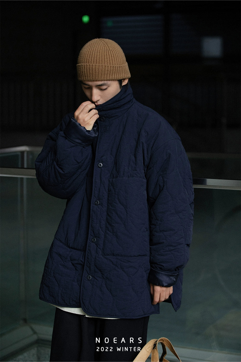 NOEARS Lapel Loose Tooling Jacket