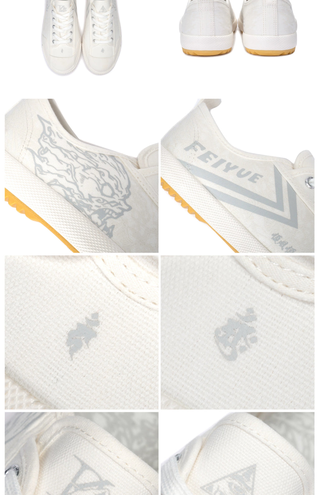 STA Lace-up Low-top Canvas Sneakers