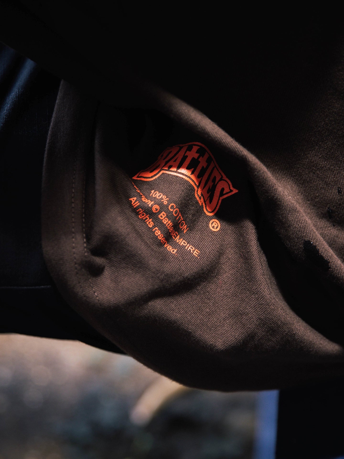 Battles Simple Loose Pure Cotton Tee