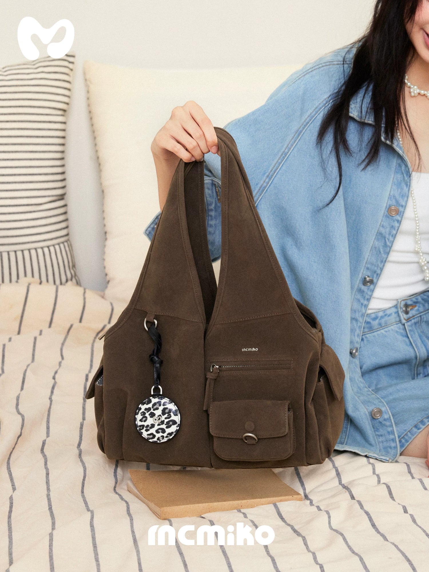 Mcmiko Vintage Large Capacity Shoulder Bag