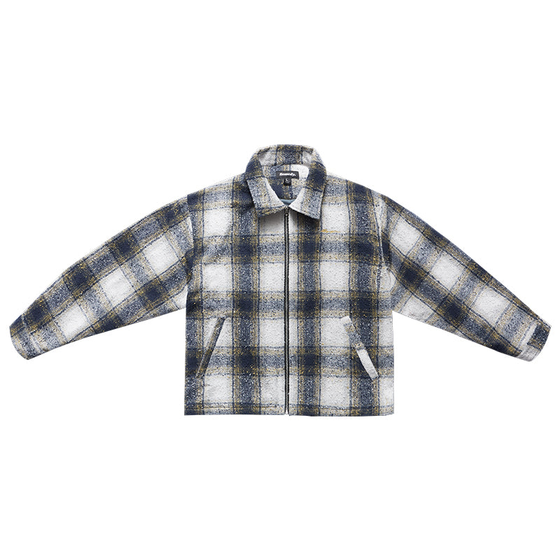Remedy plaid SPRING Lapel jacket