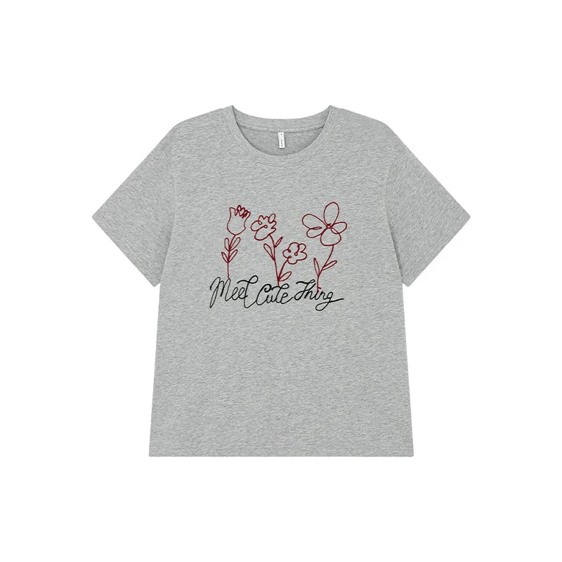KANO Casual Round Neck Lazy Tee
