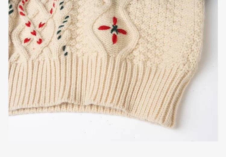 LOVEHEYNEW Temperament Retro Loose Lazy Sweater