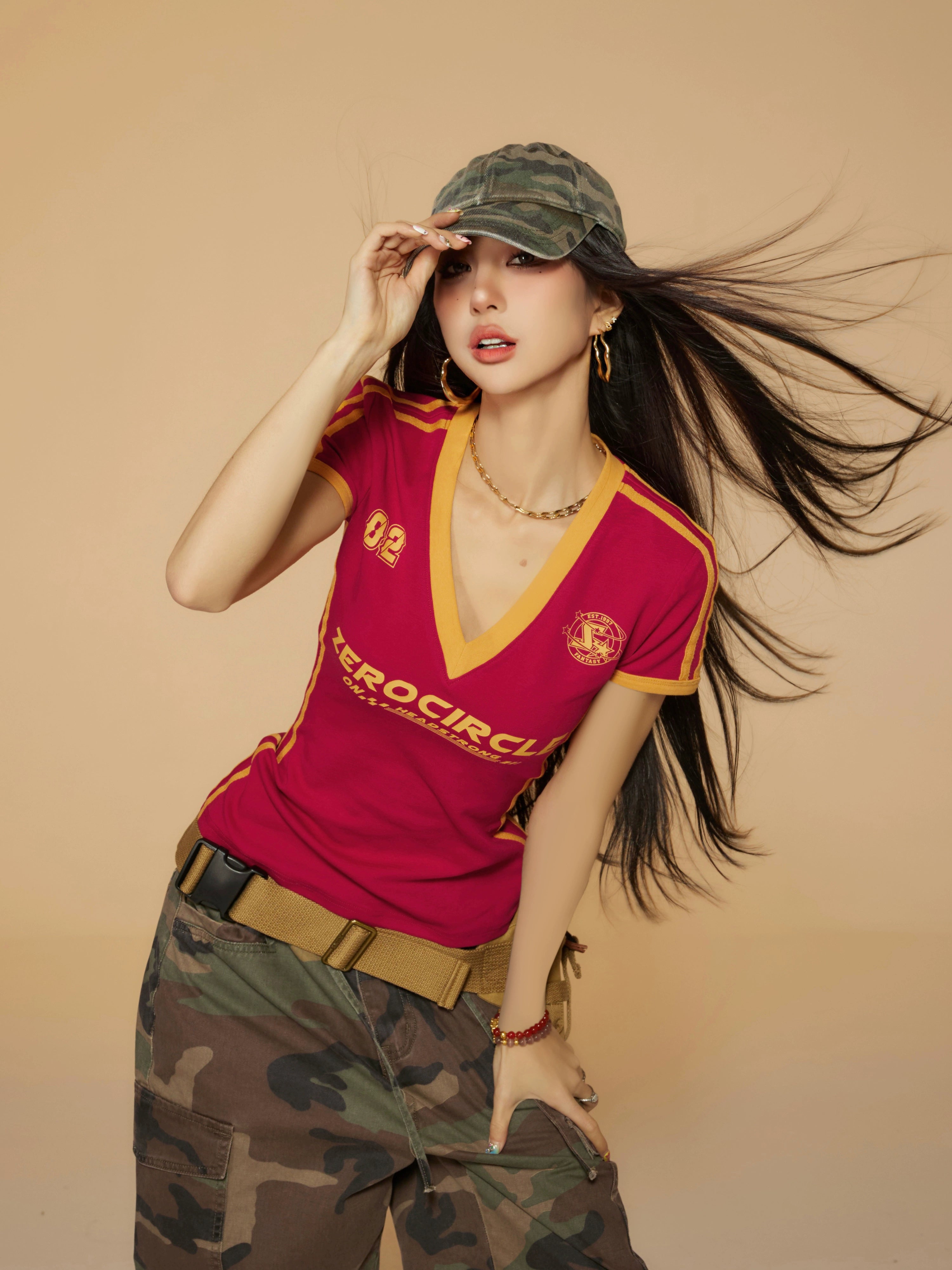 Zero Slim and Thin Jersey Sports Tee