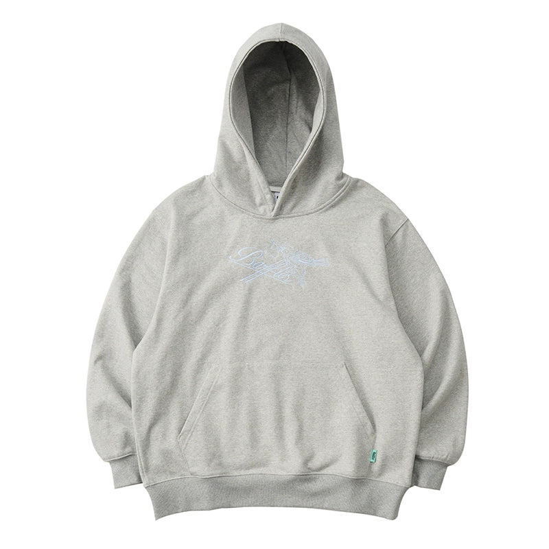 Battles Skylark Embroidered Hooded Sweater