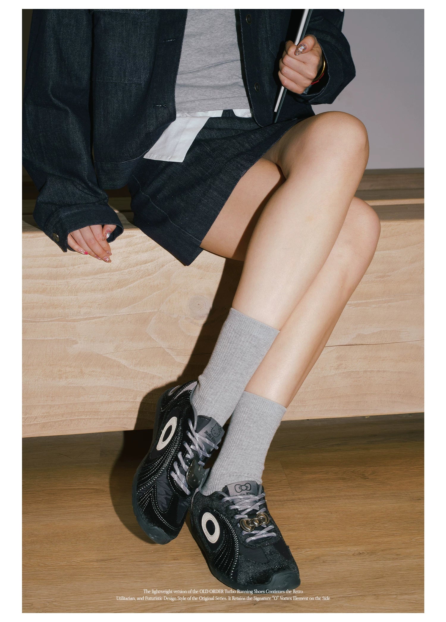 OLDORDER Thin-soled Casual Kitty Training Shoes