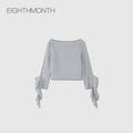 EIGHTHMONTH Slim and Thin Casual Tee