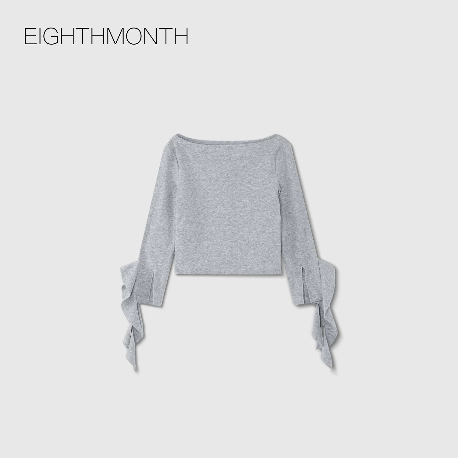 EIGHTHMONTH Slim and Thin Casual Tee