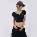 SAMUSAN Mesh Long Streamer Splicing Loose Wide-leg Pants