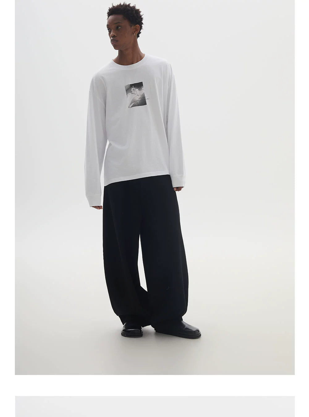 Anniehall Casual Digital Printing Long Sleeve
