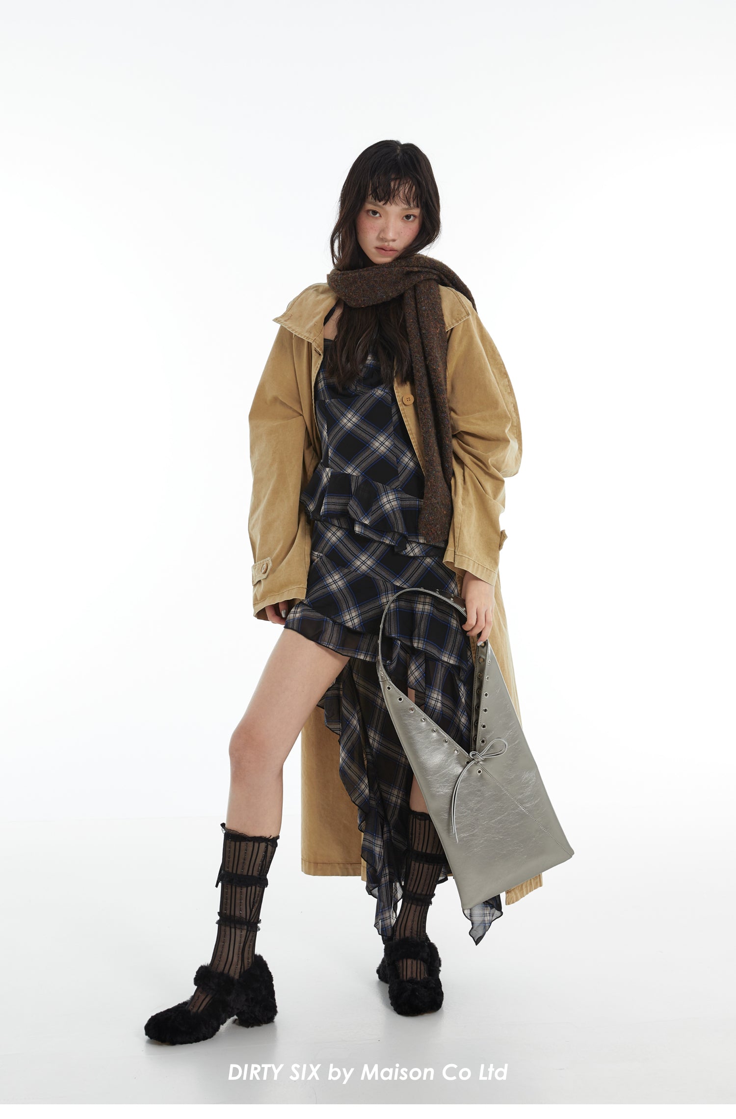 DirtySix Cow Split Weather trotro triangle vaporwave punk bag