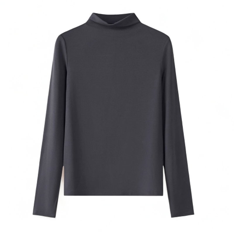 Cantonstory Shoulder Casual Versatile Bottom Shirt