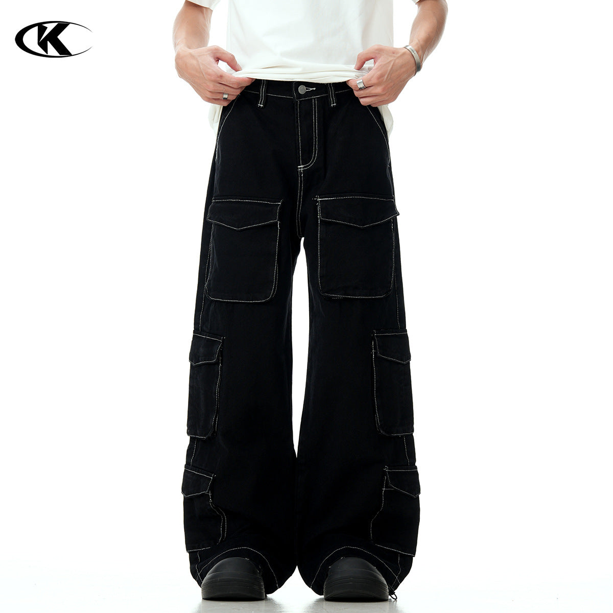 11KN bright line multi-pocket Pants