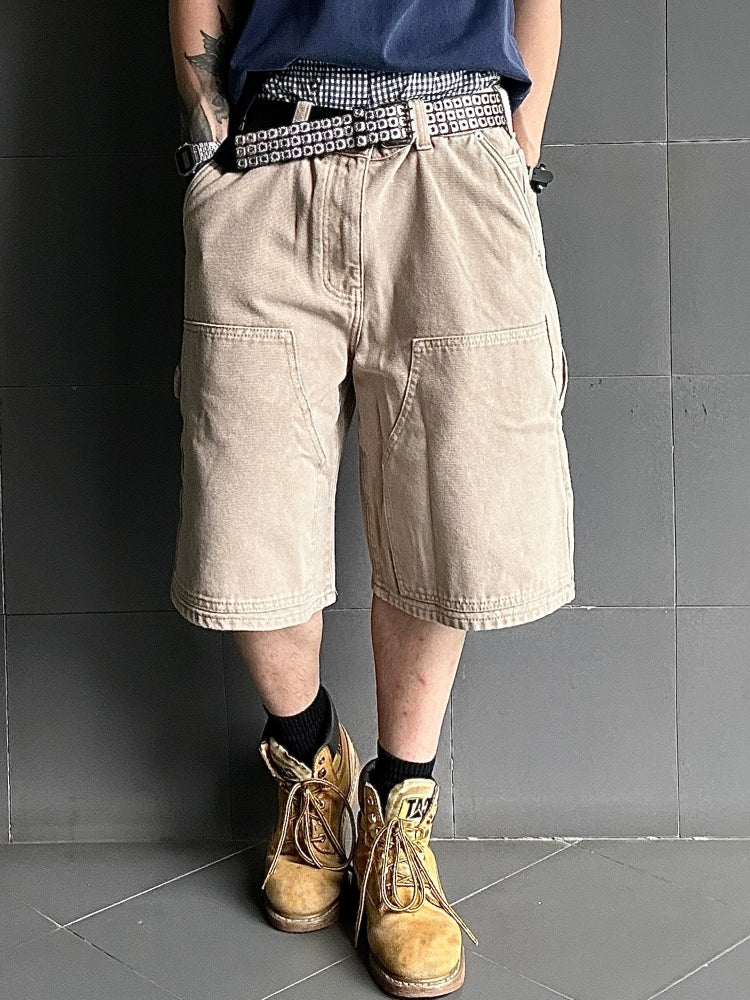 MEDM Casual Straight Loose Five-point Pants Shorts