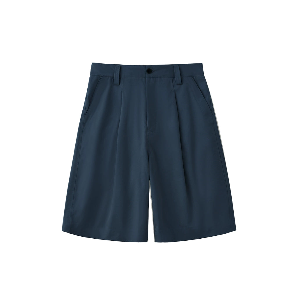 AWT Simple and Crisp Six-point Straight-leg Loose Shorts