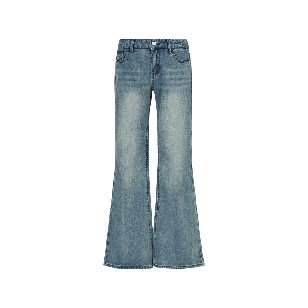 FUNKYFUN Low-rise Old Micro-flared Pants