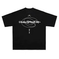 (NMK)  six-channel symbol black Tee