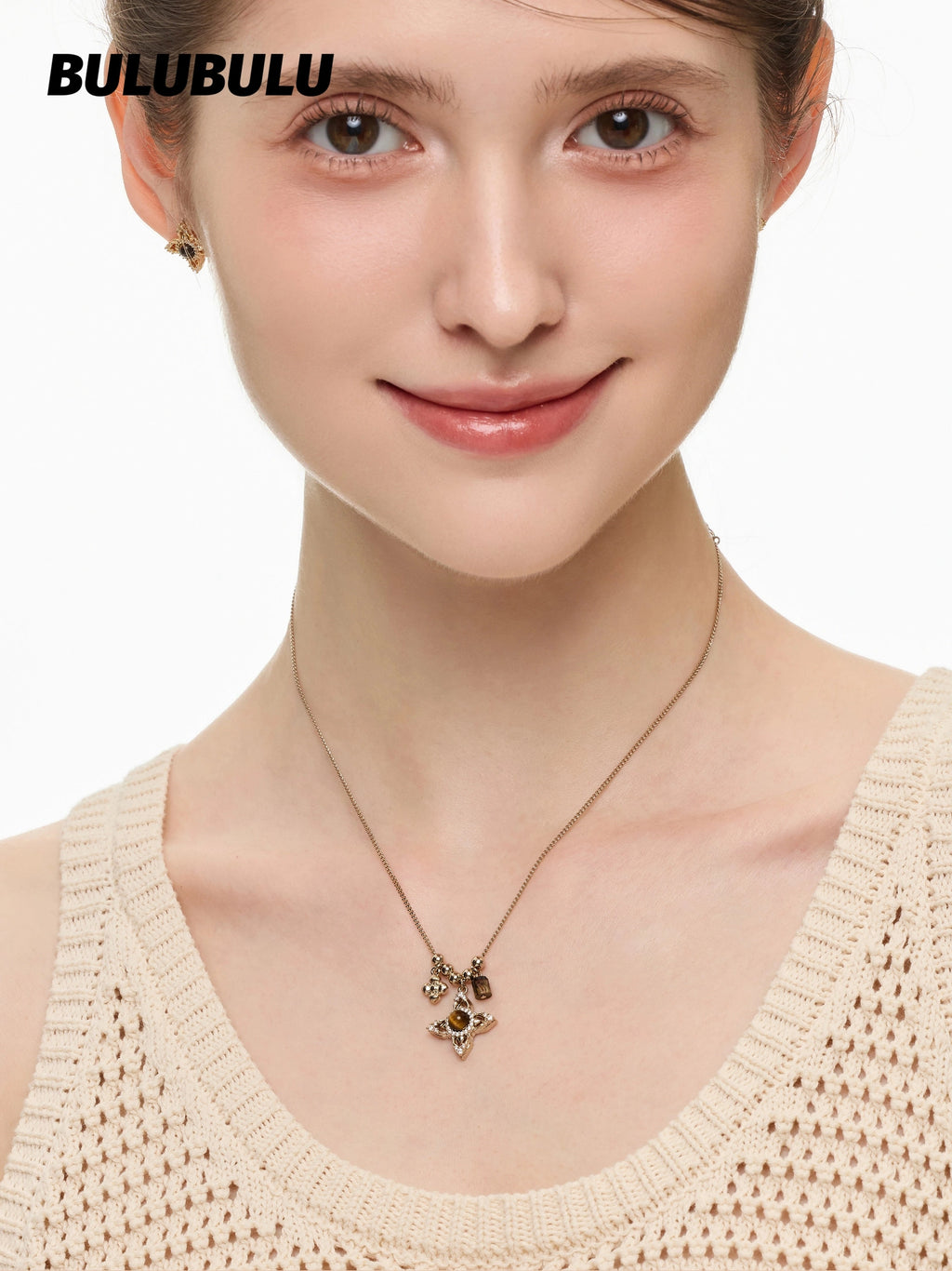 BULUBULU Tiger's Eye Necklace