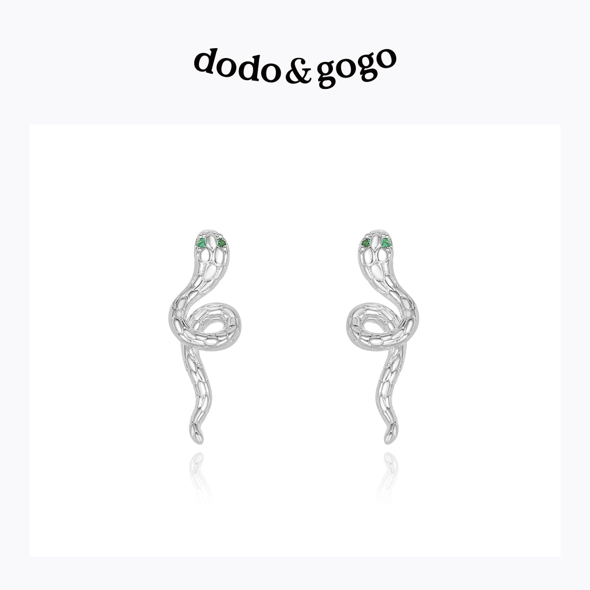 DODOGOGO Snake Light Luxury Fashion Earrings