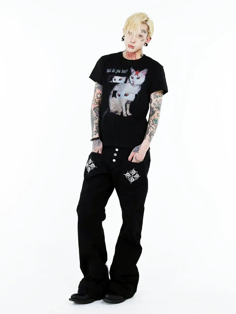 DETW 25ss * "Civet" slim and thin sense commuter short sleeve Tee