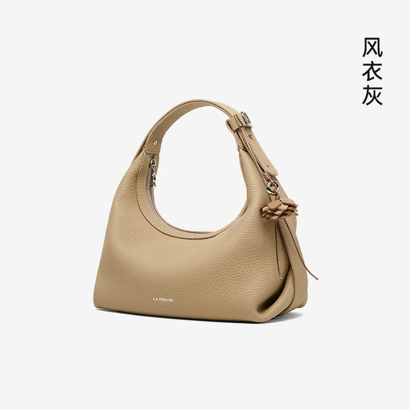La Festin Leather Crossbody Underarm Bag