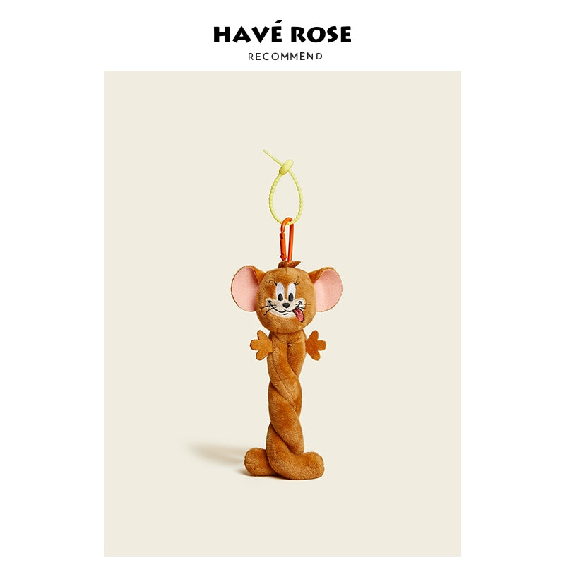 HAVEROSE Cat and Mouse Bag Pendant
