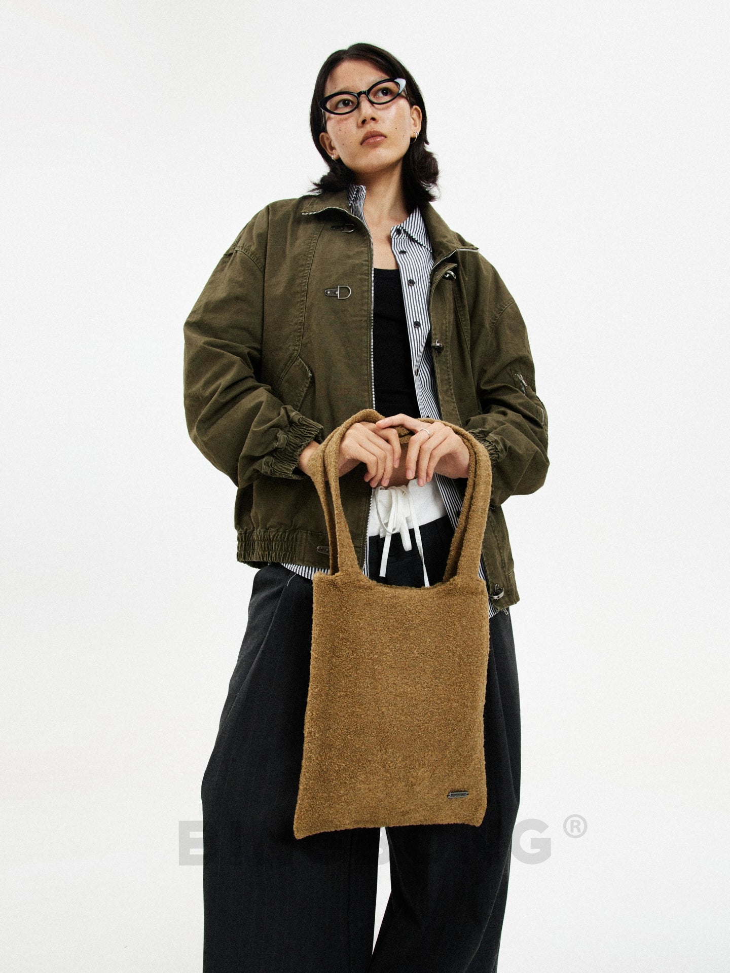 BINGBONG Korean Retro Handbag