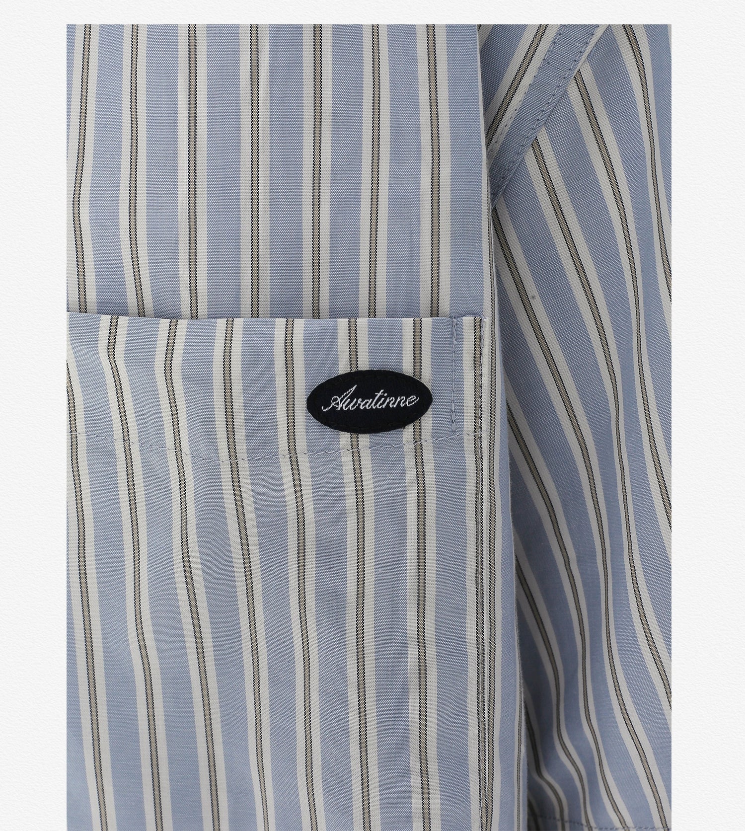 AWT24SS Simple Casual Striped Shirt