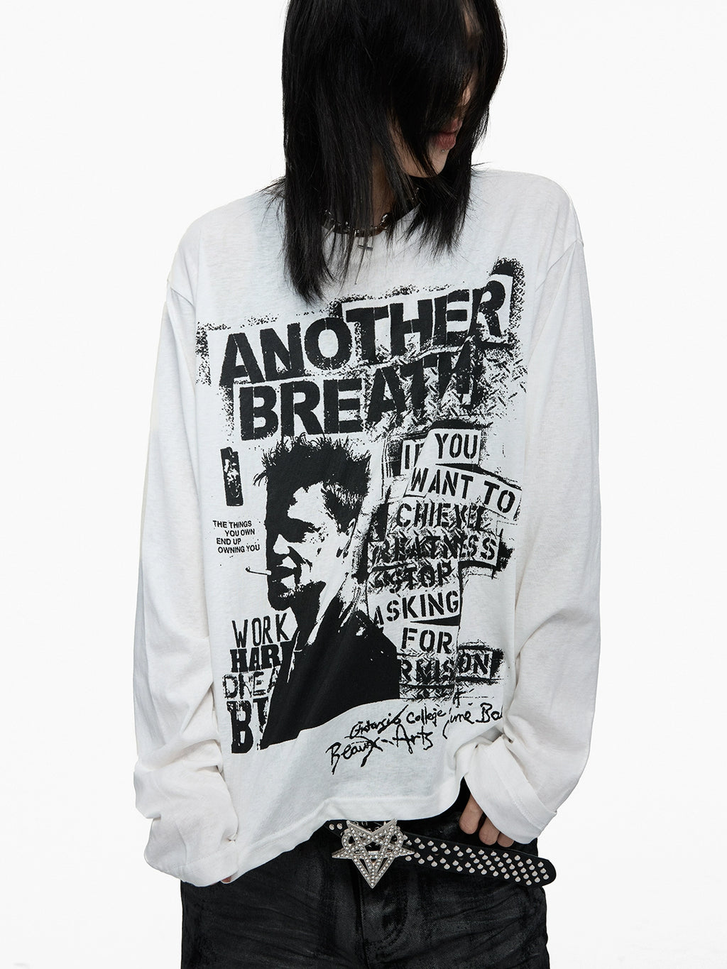 Lightinus Loose Lazy Light Bottom Long Sleeve
