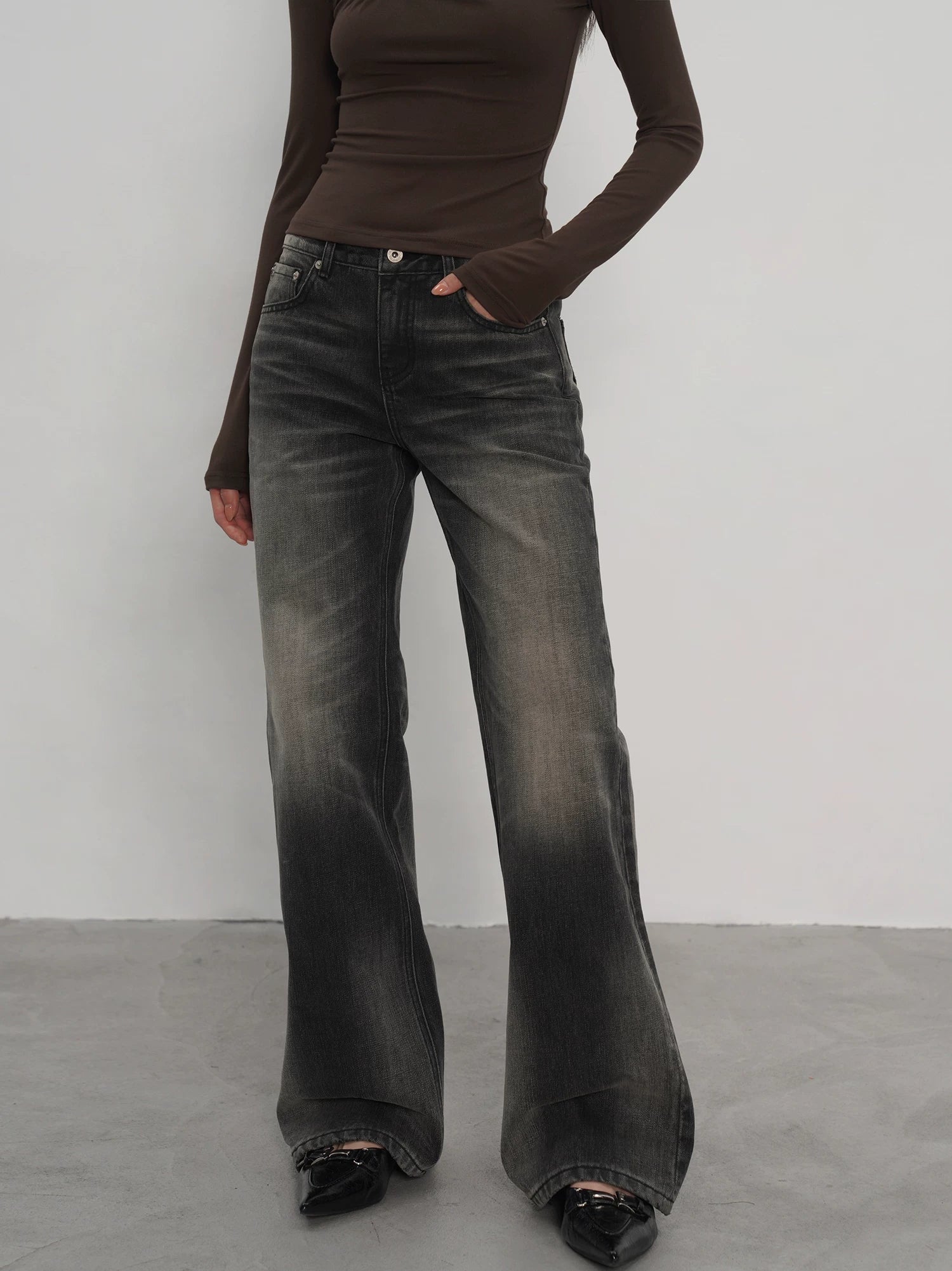 EIGHTHMONTH Vintage Straight Jeans