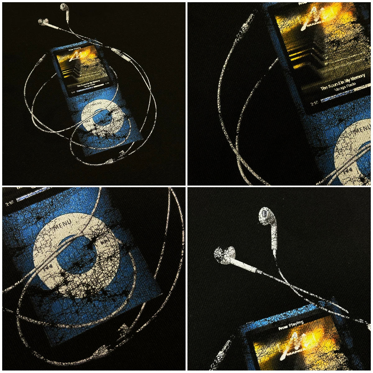 ComicTree Retro Front Shoulder Loose Tee