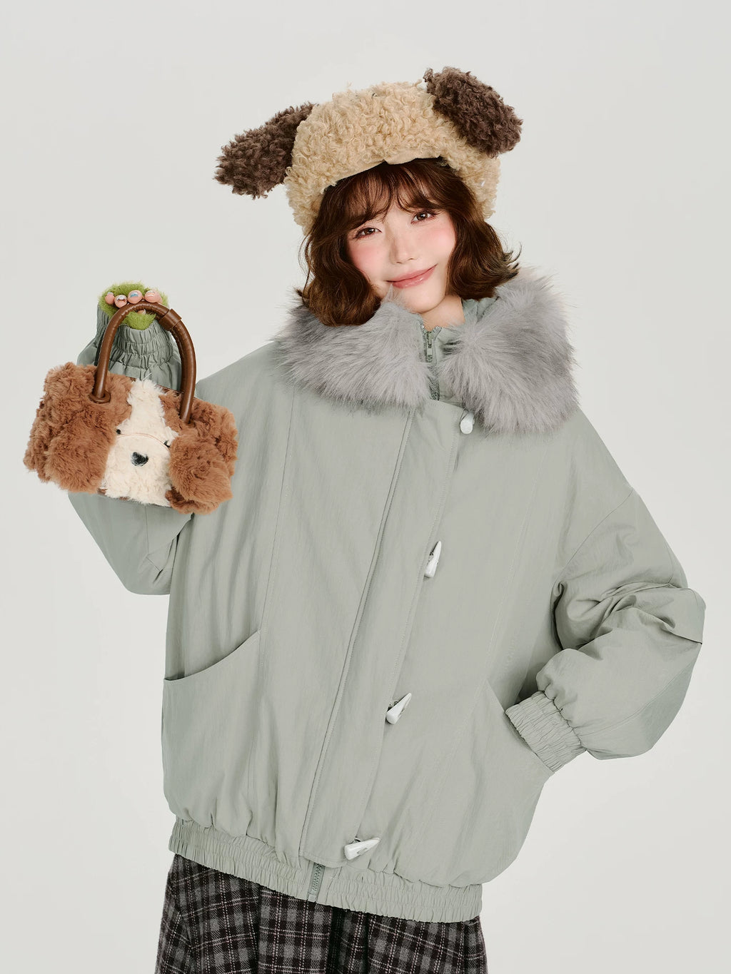 Girlyhalo Versatile Padded Thick Jacket