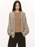 Anna Aneae Slack Lazy Loose Sweater Jacket