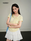 Kuose Bow Slim and Thin Tee