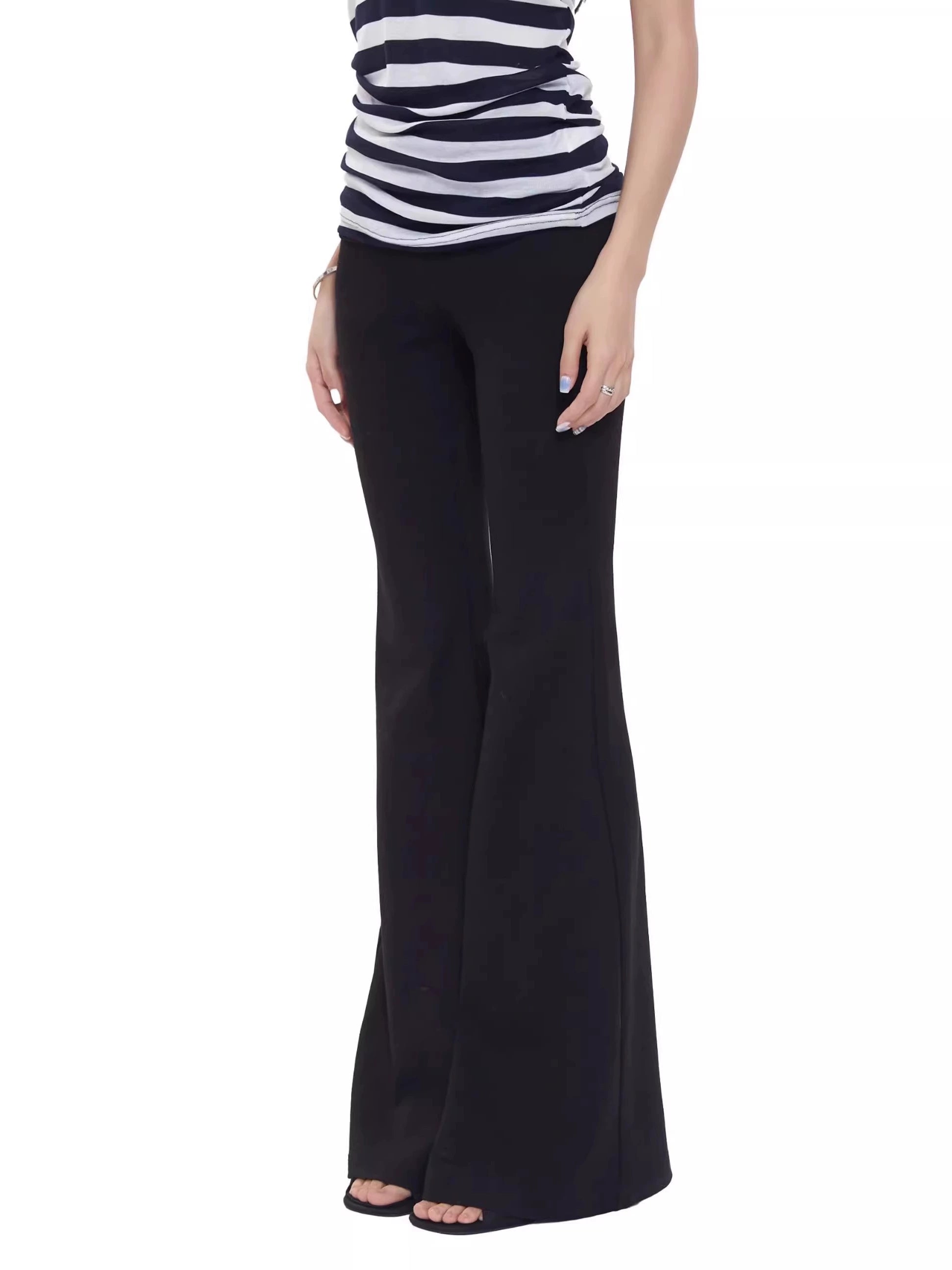 WITHMIN Slim Simple Slim-fitting Casual Pants