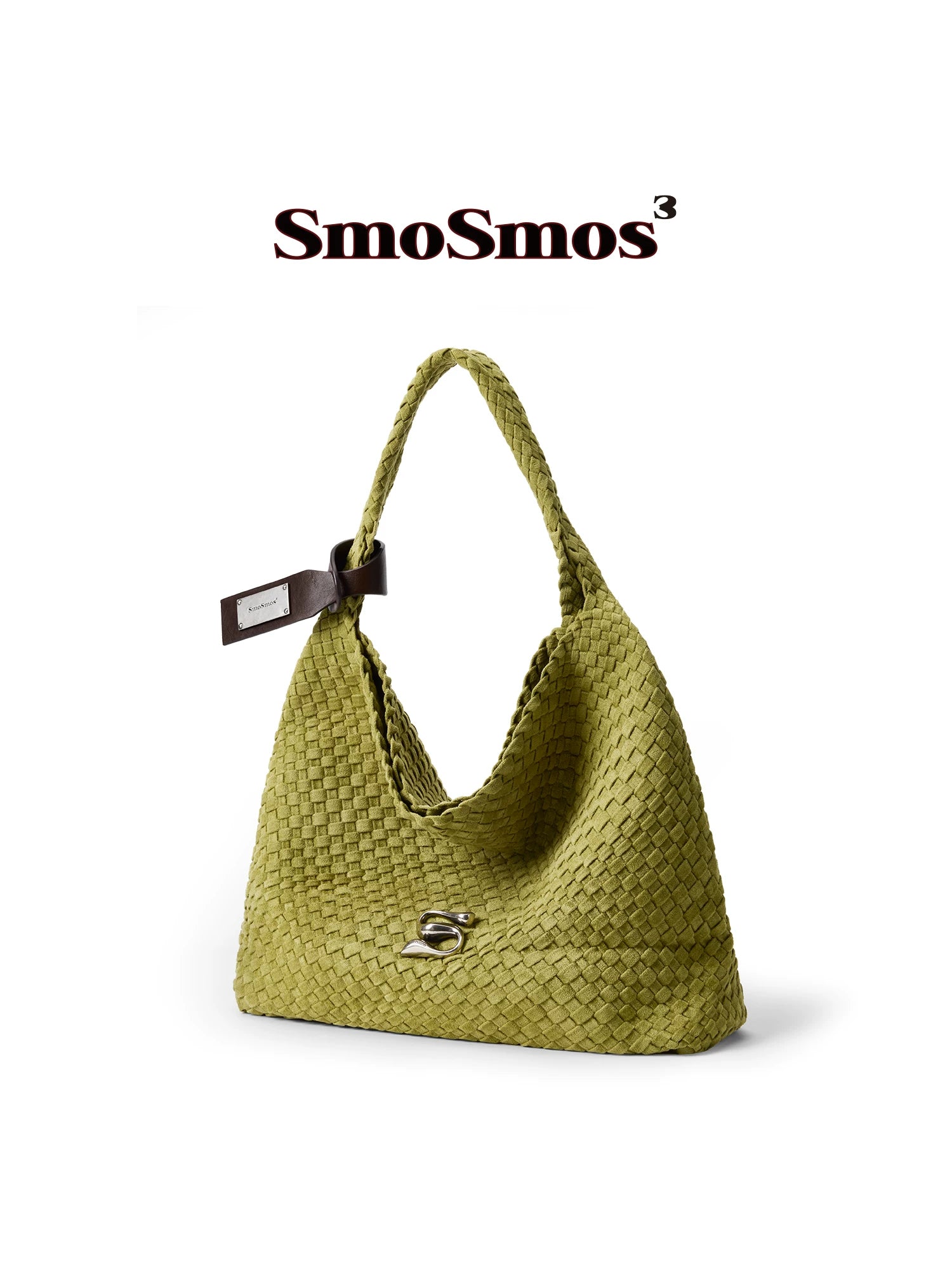SmoSmos Vintage Woven Slack Underarm Bag