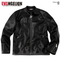 MEDM Flame Print Casual Zip Leather Jacket