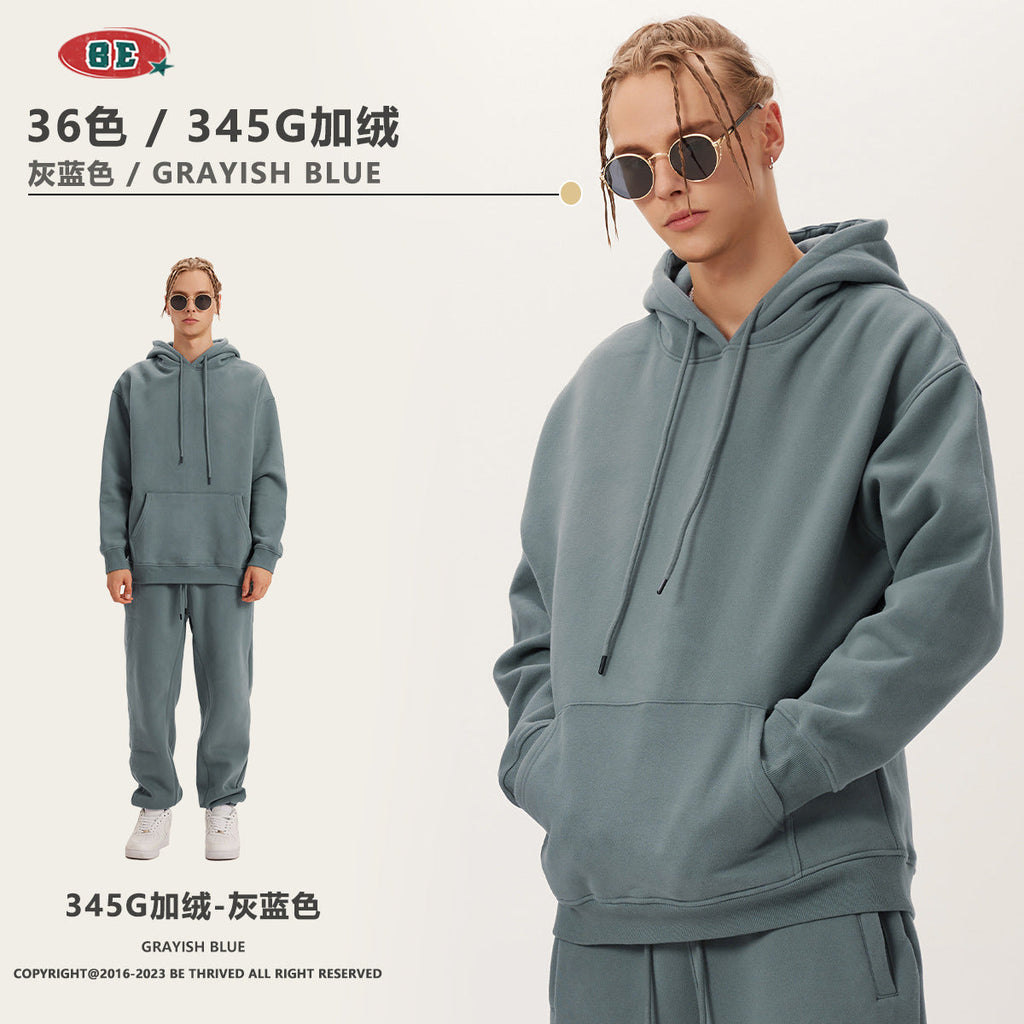"Clearance" BE 345g Loose Fit fleece hoodie
