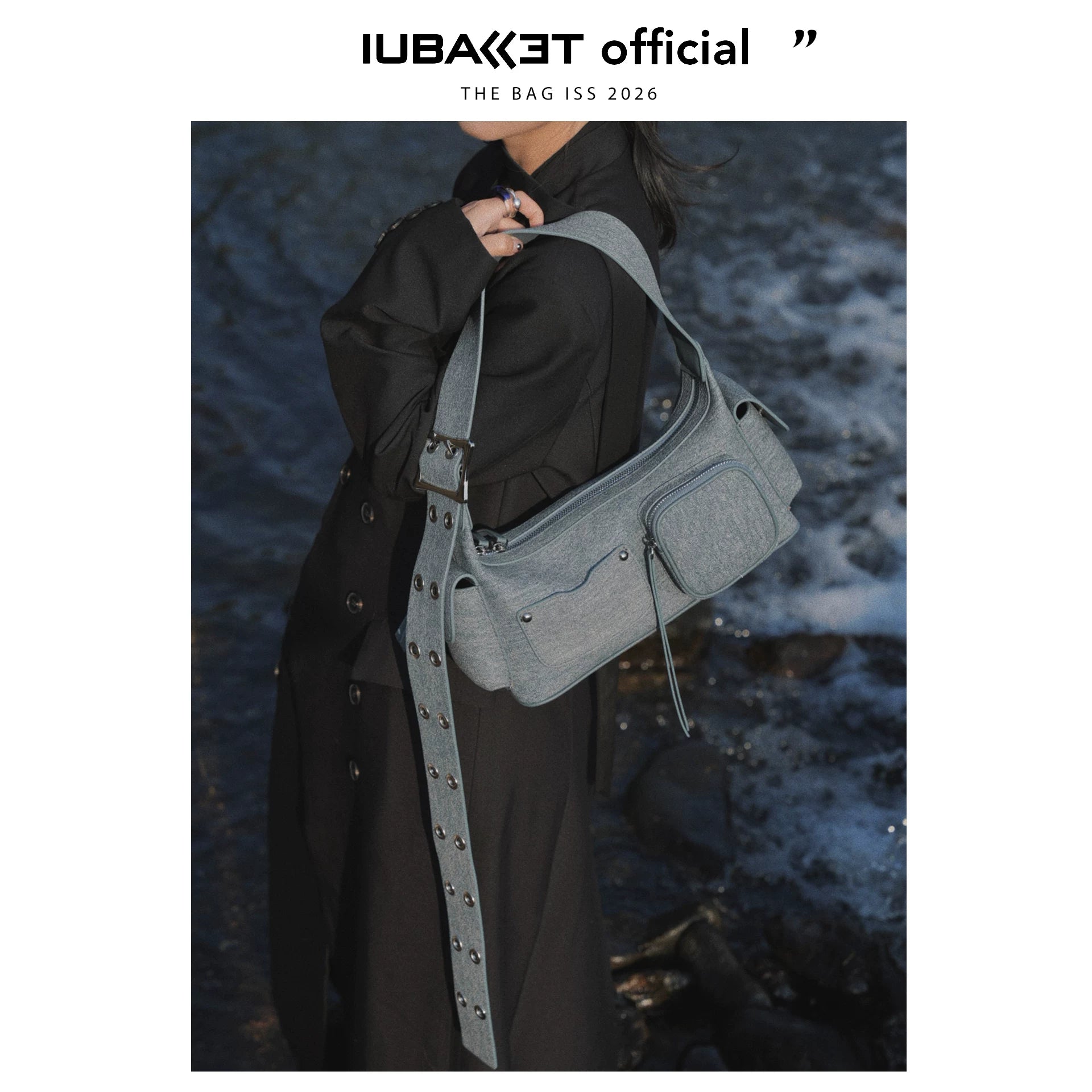 IUBALLET Leather Shoulder Messenger Bag